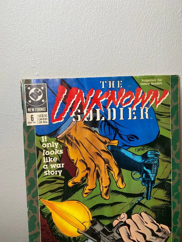 The Unknown Soldier vintage 80’s DC Comic Book