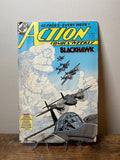 Action Comics Blackhawk feat. Superman vintage DC 1989 book
