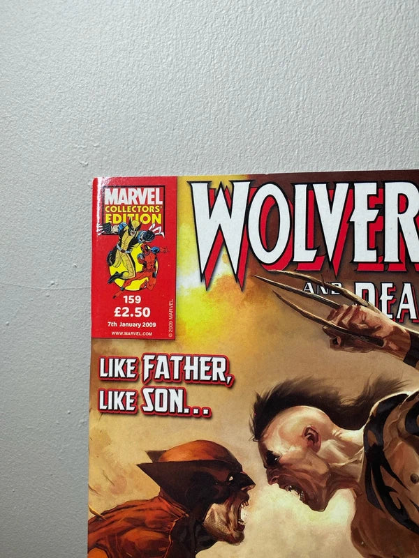 Marvel comic 2009 Wolverine and Deadpool collectible comic book