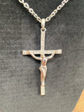 Beautiful Crucifix pendent necklace with chain Jesus