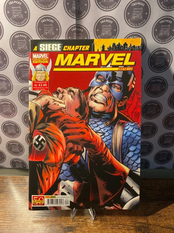 Marvel Collection Edition comic book No 62. Captain America