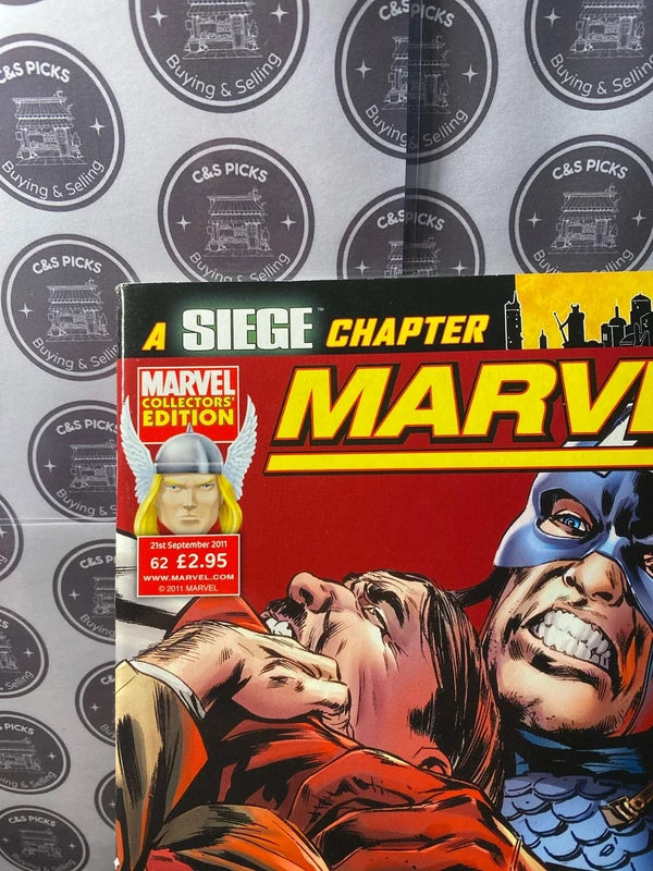 Marvel Collection Edition comic book No 62. Captain America