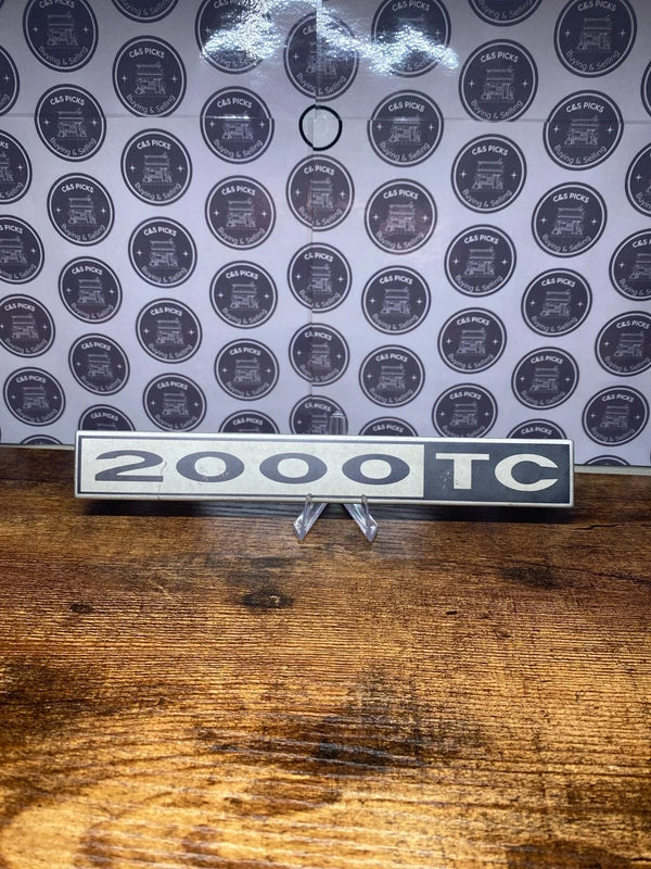 Rover 2000 TC wing car badge emblem logo vintage collectible display