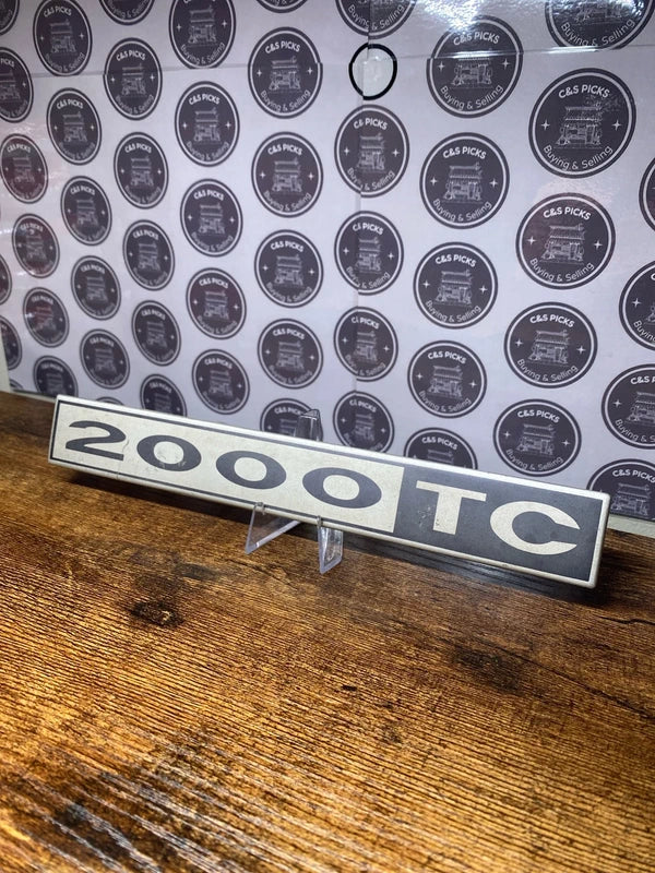 Rover 2000 TC wing car badge emblem logo vintage collectible display