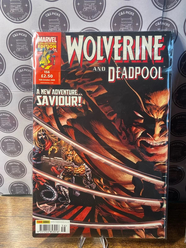 Bundle of two Marvel Comic Books - Wolverine & Deadpool collectible
