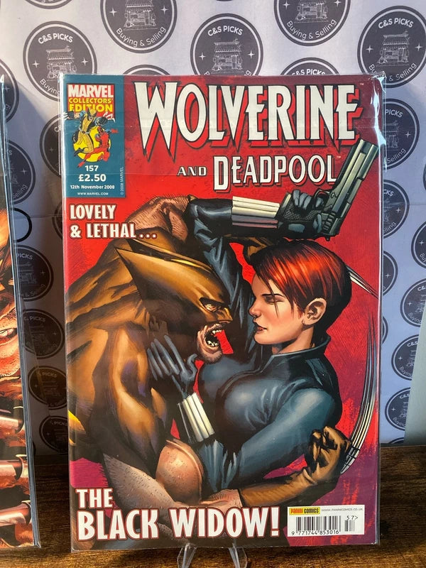 Bundle of two Marvel Comic Books - Wolverine & Deadpool collectible