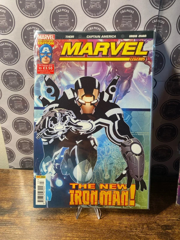 Bundle of two Marvel Iron Man comic books Ironman collectors edition