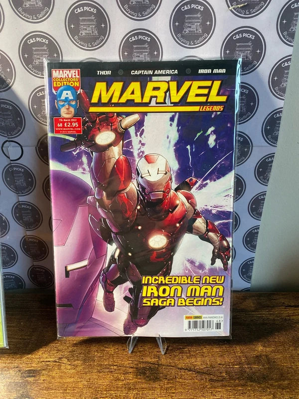Bundle of two Marvel Iron Man comic books Ironman collectors edition