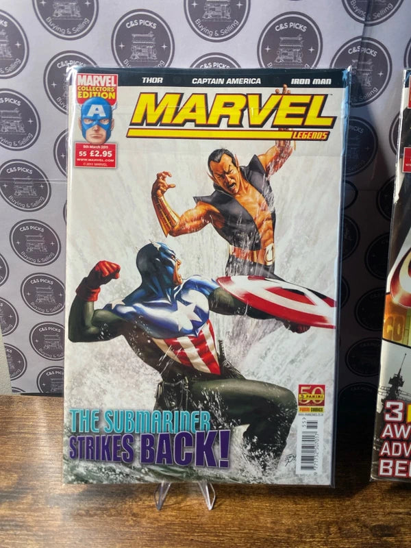 Bundle of Captain America Marvel Comic Books collectors edition