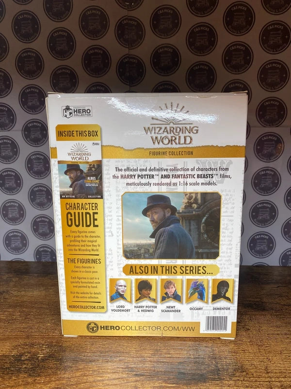 Eaglemoss Wizarding World Albus Dumbledore. Fantastic Beasts. 1:16 figure