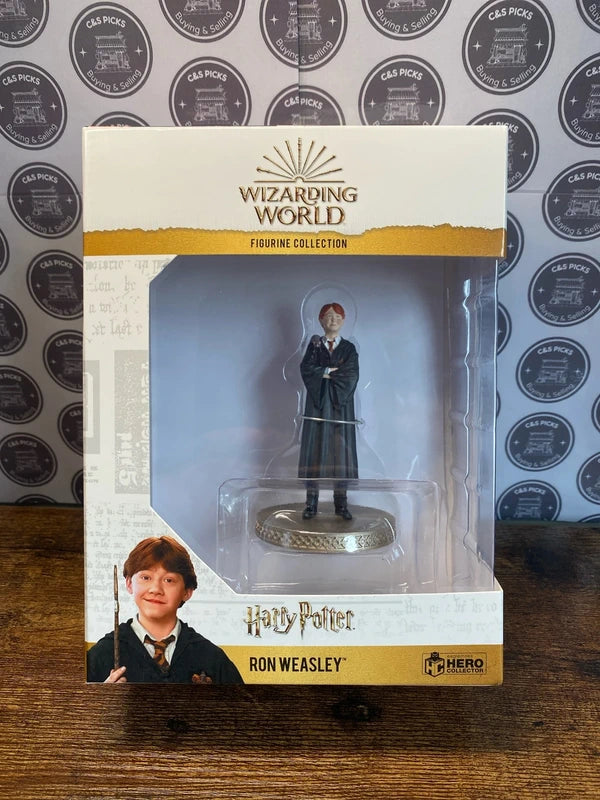 Wizarding World Harry Potter Ron Weasley Figurine 1:16 Scale Eaglemoss