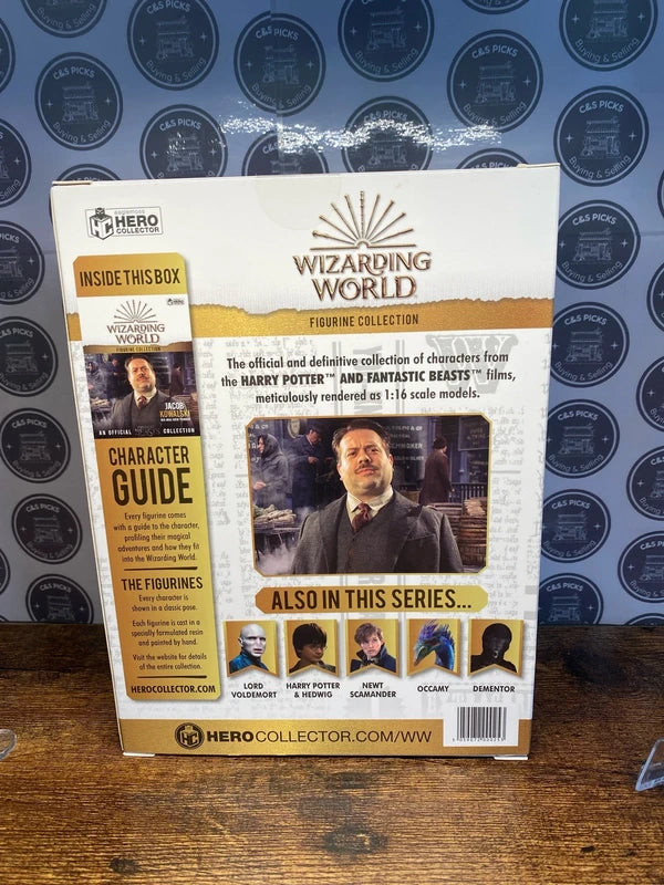 The Wizarding World Fantastic Beasts Jacob Kowalski Eaglemoss 1:16 Figurine NIB