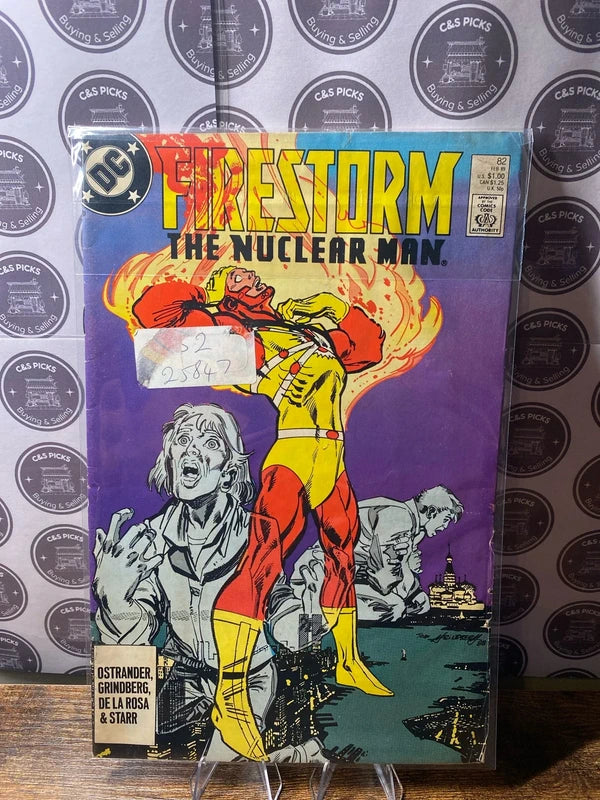 Vintage DC Firestorm the nuclear man comic book collectible