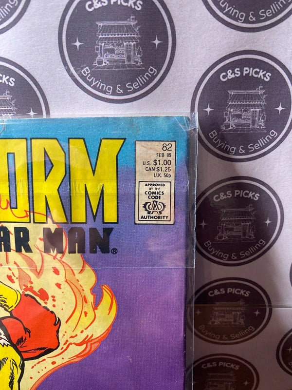 Vintage DC Firestorm the nuclear man comic book collectible