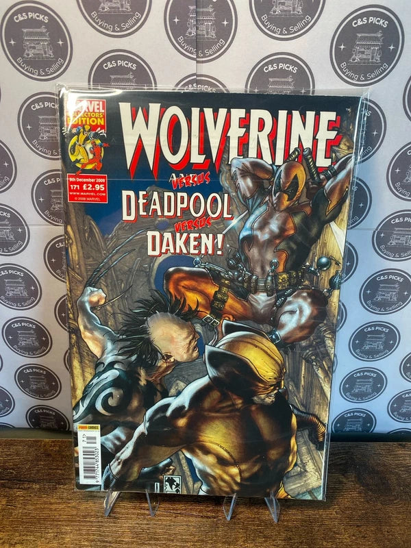 Wolverine vs Deadpool vs Daken Marvel collectors edition comic book