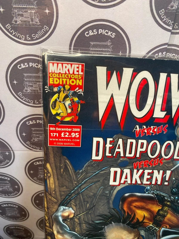 Wolverine vs Deadpool vs Daken Marvel collectors edition comic book
