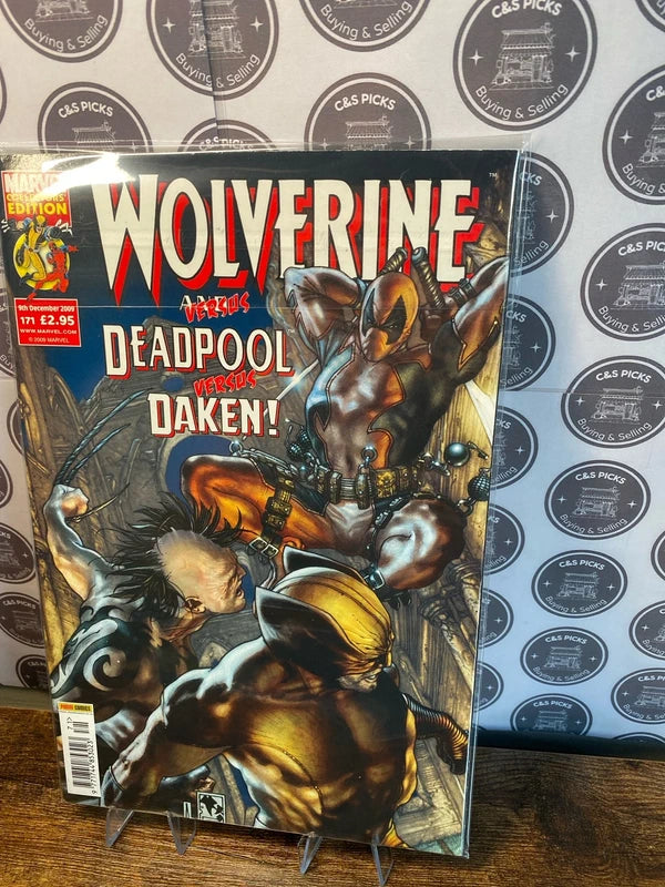 Wolverine vs Deadpool vs Daken Marvel collectors edition comic book