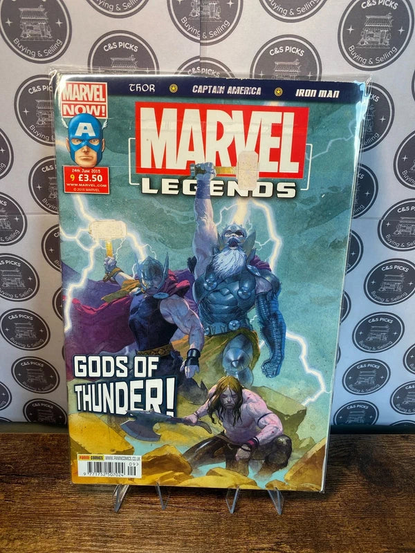 Marvel Legends Thor Captain America Iron Man comic book