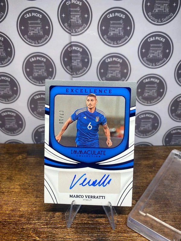 Panini immaculate collection Marco Verratti /10 auto Italy