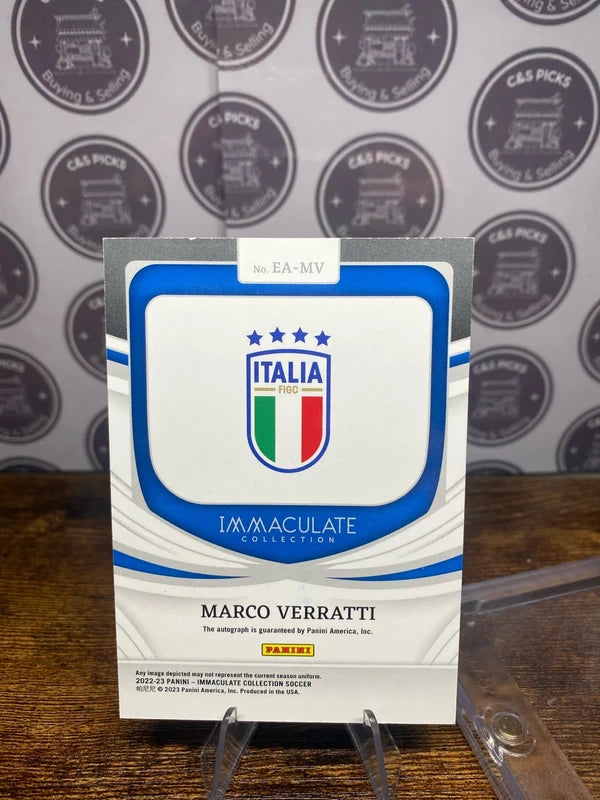 Panini immaculate collection Marco Verratti /10 auto Italy
