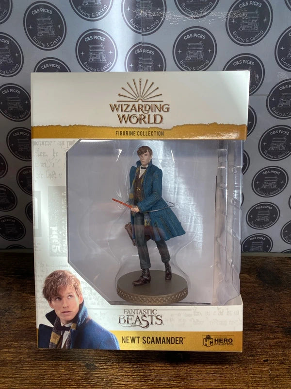 Harry Potter Fantastic Beasts Newt Scamander Action Figure - Wizarding world eaglemoss