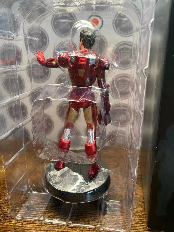 Iron Man Marvel Movie Collection the Avengers Figure Box & COA Eaglemoss