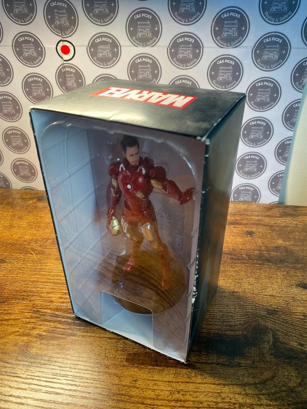 Iron Man Marvel Movie Collection the Avengers Figure Box & COA Eaglemoss