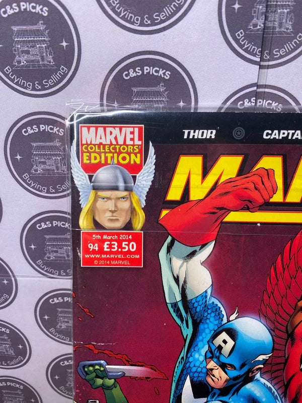 Marvel collectors edition comic book Thor iron man captain America