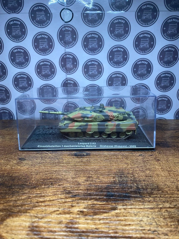 Deagostini tank leopard Kosovo model boxed collectible display memorabilia
