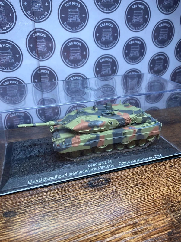 Deagostini tank leopard Kosovo model boxed collectible display memorabilia