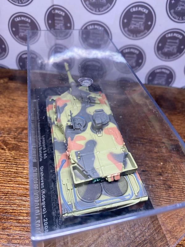 Deagostini tank leopard Kosovo model boxed collectible display memorabilia