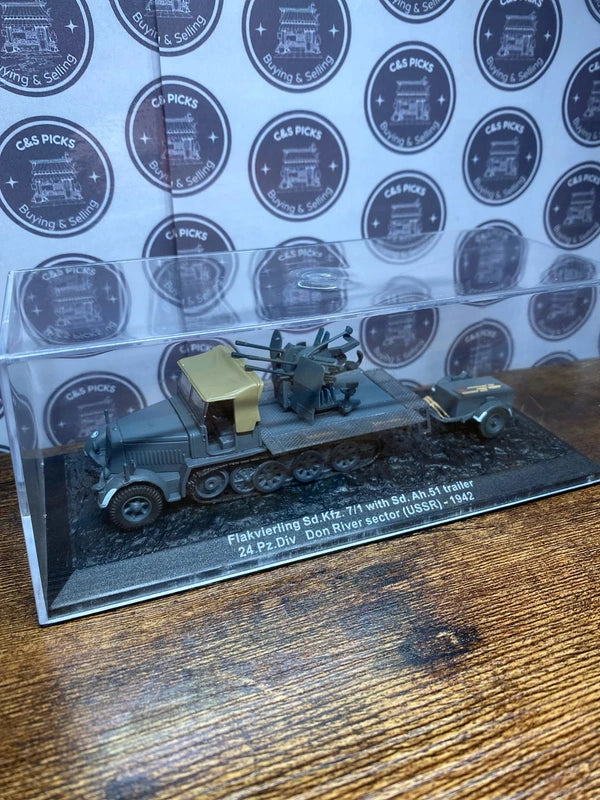 Deagostini WW2 tank trailer USSR war memorabilia model