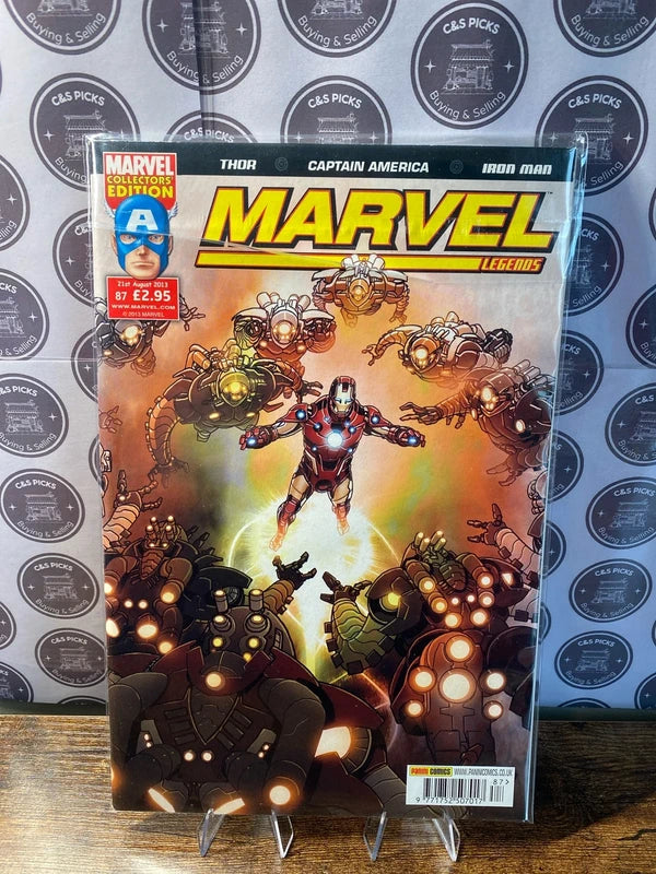 Marvel legends collectors edition comic book iron man