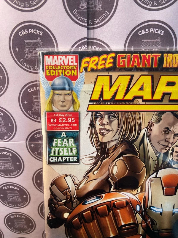 Marvel legends panini comic book Iron Man collectors edition poster