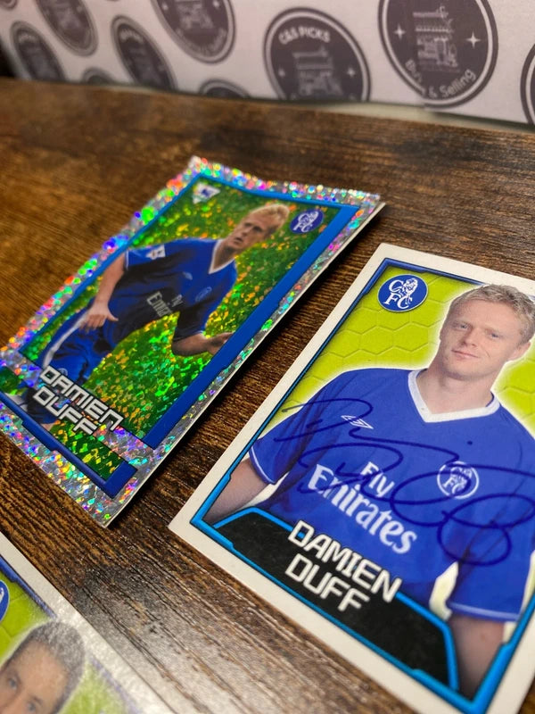 Bundle of 5 2004 Merlin Stickers Chelsea FC collectible joblot