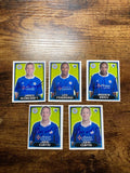 Merlin 2004 sticker bundle Leicester City auto cards collectible