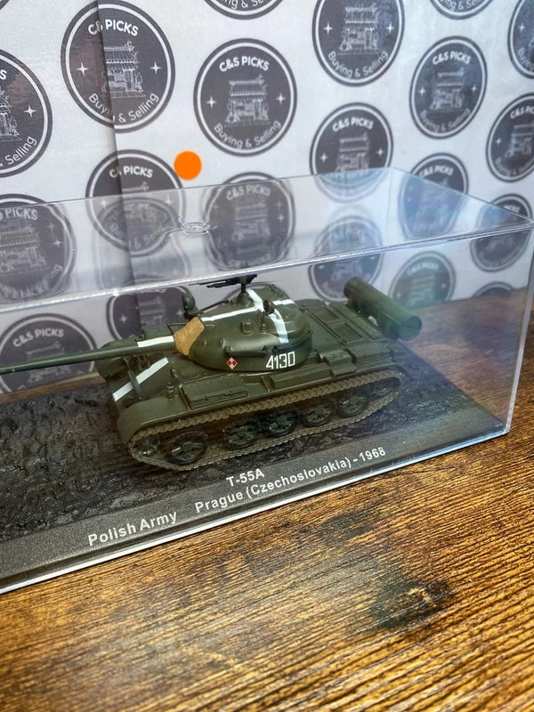 Deagostini Combat Tanks Collection T-55A 1/72 Scale Model Diecast Tank