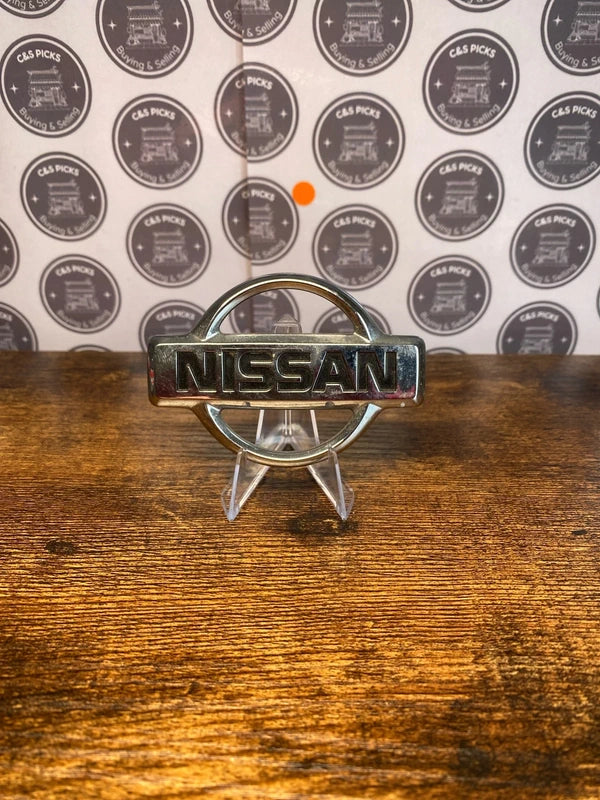 Collectible Nissan car badge emblem logo mancave decor