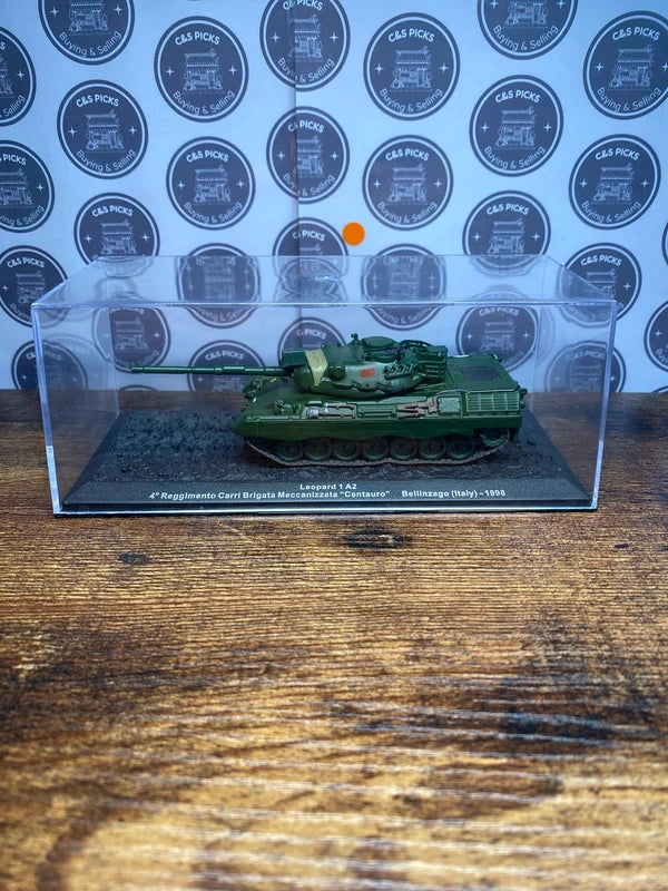 Deagostini Leopard Italy scale model tank collectible diecast vehicle