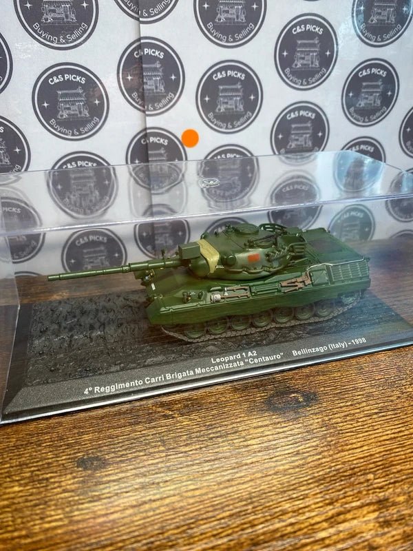 Deagostini Leopard Italy scale model tank collectible diecast vehicle