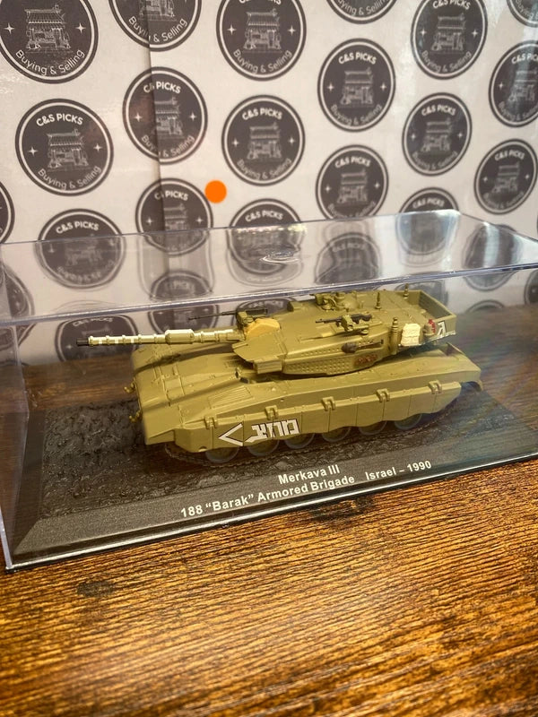 Deagostini 1/72 WW2 Painted Diecast Israeli Merkava III Tank (Israel 1990)