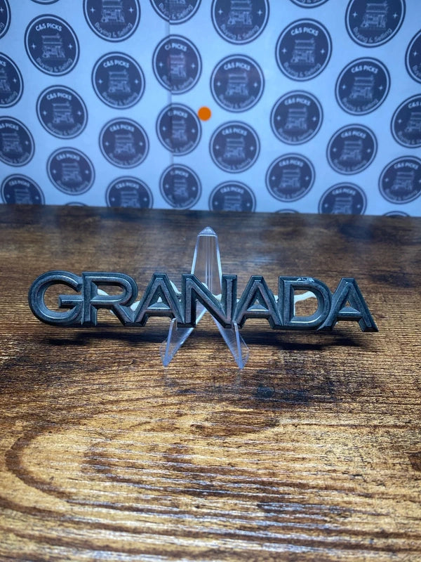 Ford Granada collectible car badge emblem logo vintage vehicle