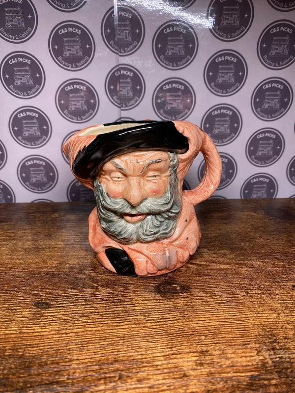 Vintage Royal Doulton John Falstaff character jug mug cup England