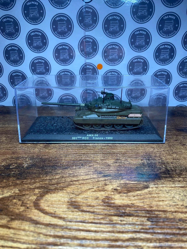 Deagostini Scale Diecast Model AMX-30 France collectible display