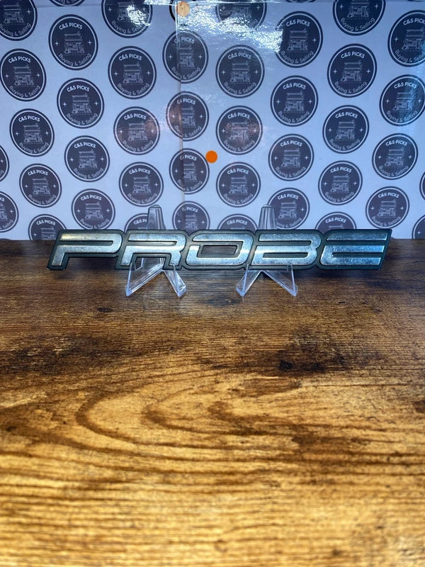 Ford Probe car badge emblem logo lettering collectible