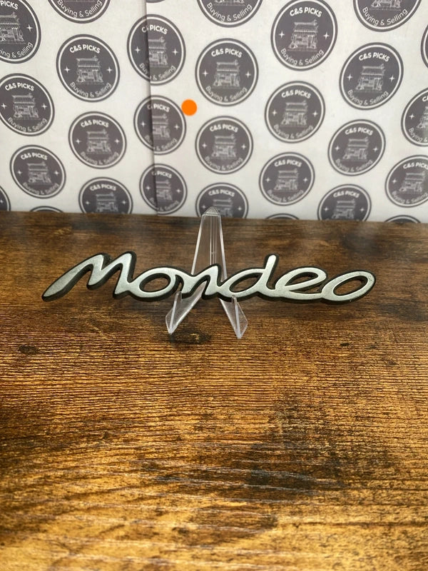 Ford Mondeo collectible car badge emblem logo script