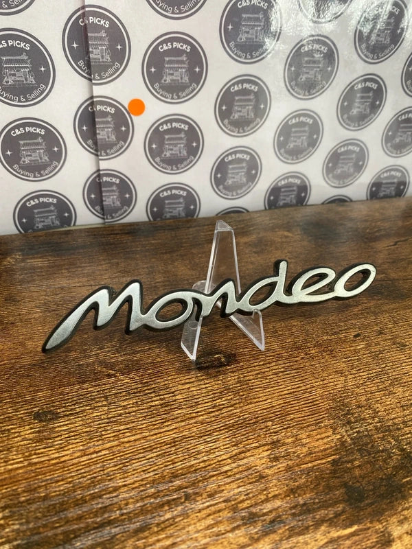 Ford Mondeo collectible car badge emblem logo script