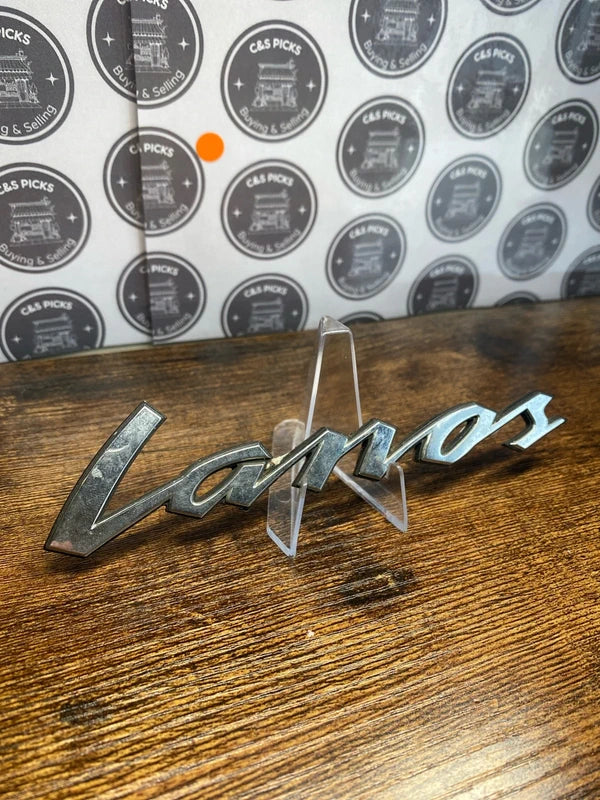 Daewoo Lanos car badge emblem logo script collectible