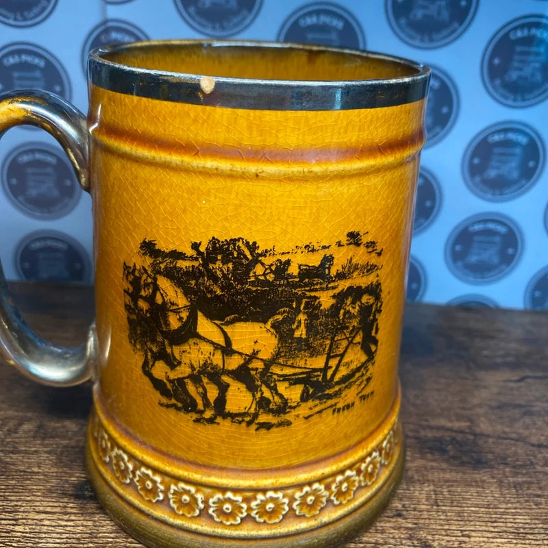 Ridgways Coaching Days & Coaching Ways Mug tankard collectible England Vintage