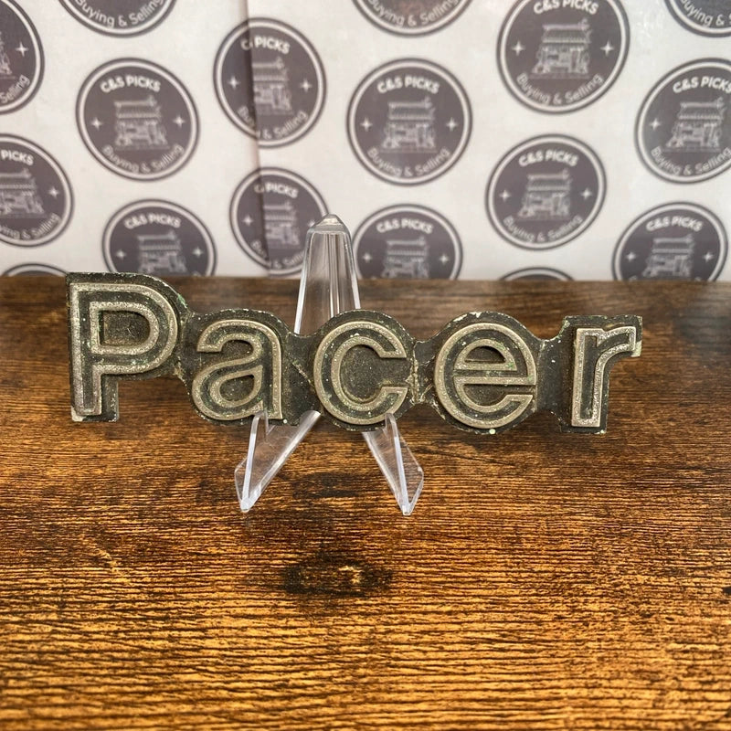 Original 1975 1976 1977 1978 1979 AMC Pacer Script Emblem Car Badge Badge Trim